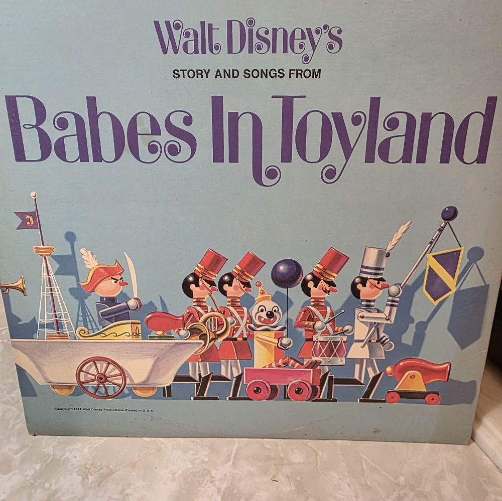 Walt Disney's Babes In Toyland Story and Songs